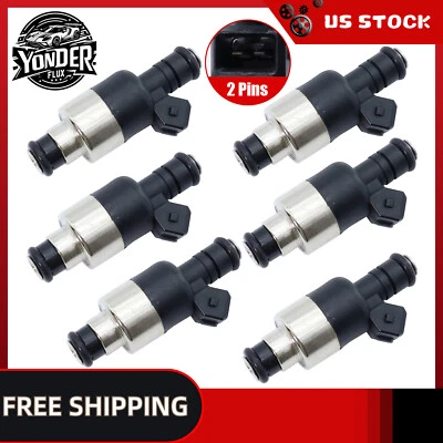6x Fuel Injector for Chevrolet Venture Buick LeSabre Oldsmobile Alero Pontiac Foto 1 de 4