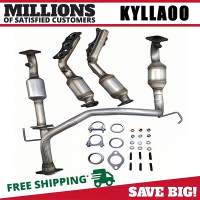 For 2005-2011 Toyota Tacoma 4.0L Catalytic Converters (4WD MODELS ONLY) - Image 1 of 4