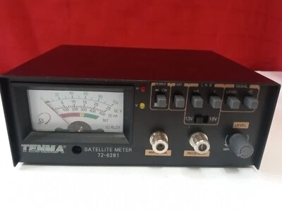 Tenma 72-6281 Satellite Meter Only Untested - Image 1 of 4