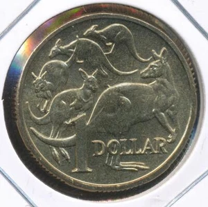 Australia 1985 One Dollar $1 Elizabeth II (Mob of Roos) - Choice Uncirculated - Picture 1 of 3