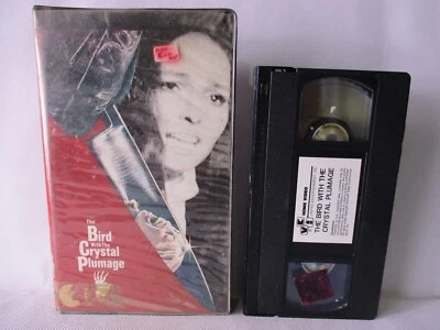 The Bird With The Crystal Plumage 1970 VHS Movie, Dario Argento Horror - Immagine 1 di 4