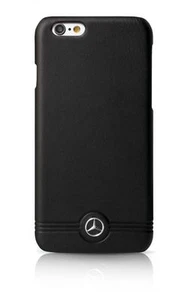 Mercedes-Benz Official Licenced iPhone 6/6S (MEHCP6EMSBK) Leather Case - BLACK - Picture 1 of 1