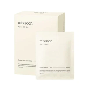 Almohadilla de leche de soja Mixsoon 1 caja, 10ea (30 hojas) hidratante K-Beauty - Imagen 1 de 8