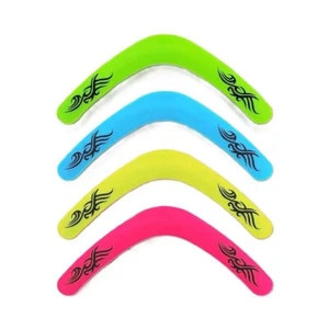 Neon Colour Boomerang Toy 40cm – Outdoor Beach & Garden Fun for Kids! - Picture 1 of 17