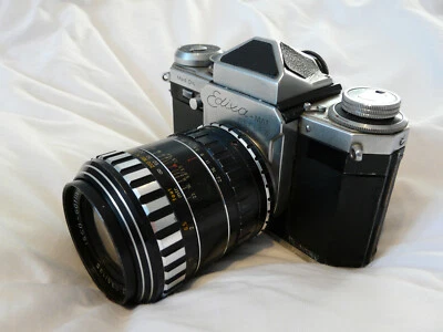 Edixa-MAT Mod. D-L + Isconar 135mm F3.5 Spiegelreflex-Kamera - Bild 1 von 4