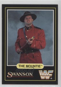 1991 Swanson WWF The Mountie Rookie RC