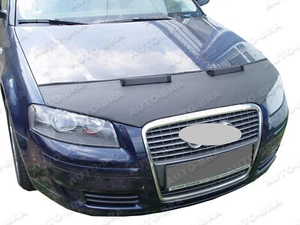 BONNET BRA para Audi A3 8P 2005 - 2008 STONEGUARD PROTECTOR Car Bra Tuning - Imagen 1 de 2