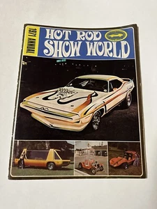 Vintage Hot Rod Show World 1971 jährlicher Stimmzettel intakt einige Wasserzeichen - Bild 1 von 22