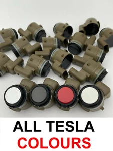 Original Tesla Modell 3 X S Parkhaus Ultraschall Sensor PDC in massiv schwarz - Bild 1 von 1