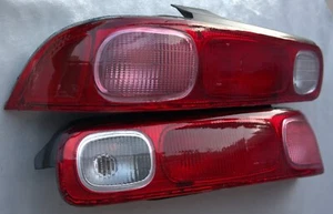 EDM INTEGRA DC2 RED CLEAR TAILLIGHT LENSES TYPE R GS GSR HATCHBACK - Picture 1 of 12
