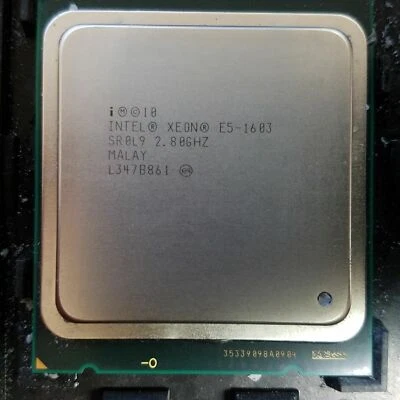 Intel Xeon E5-1603 E5-1607 E5-1620 E5-1650 E5-2603 E5-2609 LGA 2011 CPU - Immagine 1 di 4