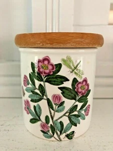 Portmeirion China Botanic Garden Botanical Floral Spice Jar Container Primrose - Picture 1 of 4