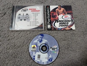 Knockout Kings 2000 Sony Playstation 1 PS1 Complete/CIB! Tested & Working! W/Reg - Picture 1 of 17