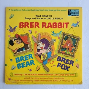 Disco de canciones e historias del tío Remus BRER RABBIT de Walt Disney - Imagen 1 de 18