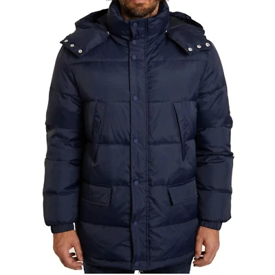 Slate & Stone Navy Ripstop Down Jacket  - Image 1 of 4