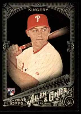 2018 Topps Allen & Ginter X RC Rookie Scott Kingery Philadelphia Phillies - Image 1 of 2