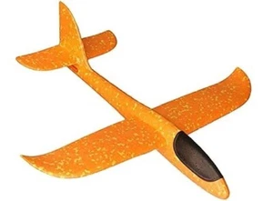 Foam 19" Glider Plane Flying Airplane Toy Model Hand Throwing Dual 2 Flight Mode - Picture 1 of 1