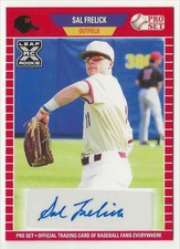2021 Pro Set Xrc Autograph Red Sal Frelick Milwaukee Brewers #PS-SF1