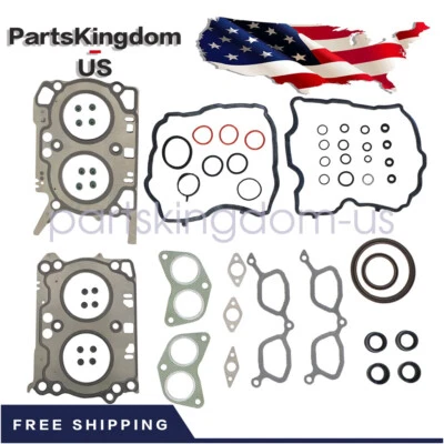 Juego de juntas de culata aptas para Subaru Crosstrek XV Crosstrek 2.0 DOHC FB20 2012 2013-2017 Foto 1 de 4