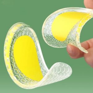 Soft Heel Pad Silicone Half Size Pad New Shoe Insole
