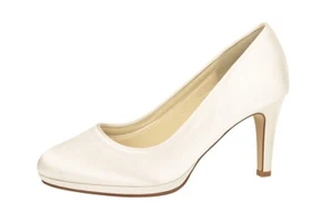 Rainbow Club Bibi Brautschuhe Hochzeit Damen Pumps Gr. 38 Ivory / Creme - Bild 1 von 3
