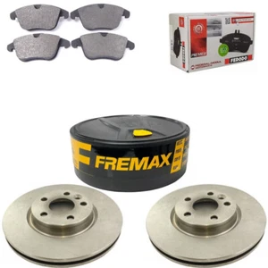 LAND ROVER FRONT BRAKE PAD SET W/ ROTORS DISC 16” RR EVOQUE MR0121 FERODO FREMAX - Bild 1 von 1