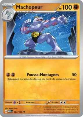 Carte Pokémon Machopeur 67/165 MEW 151 EV3.5 FR NEUF - Photo 1/3