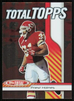 2004 Topps Total Total Topps #TT16 Priest Holmes - Image 1 of 2