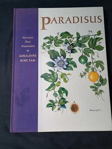 Paradisus Hawaiian Plant Watercolors by Geraldine King Tam Hardcover Book 1998 - Bild 1 von 4