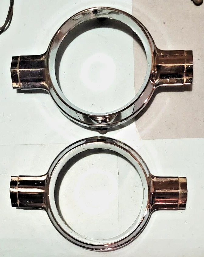 Chrysler 300F y 300G 1960-61 medallones laterales piezas cromadas Foto 1 de 3