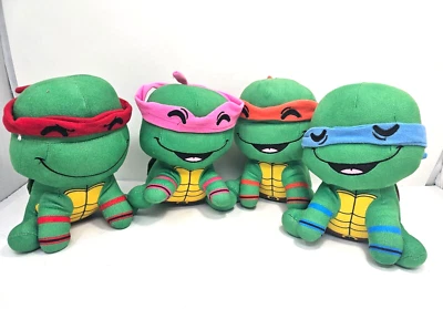 TMNT Teenage Mutant Ninja Turtles Plush Donatello Raphael Leonardo Michelangelo - Image 1 of 4