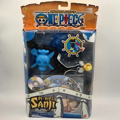 Mattel Shonen Jump's One Piece Pi-Rips 2005 - Figura de acción Sanji con DVD NUEVO Foto 1 de 4