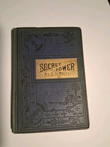 Secret Power - D. L. Moody, Rare Vintage 1881 1st Edition Hardcover, F.H. Revell - Imagen 1 de 11
