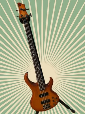 🎸 Ibanez BTB300-FM Amber Aktiv Bassgitarre Top Zustand m Koffer Hardcase E-Bass - Bild 1 von 4