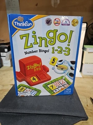 ThinkFun Zingo 1-2-3 Number Bingo Game for Age 4 and Up Brand New  - Image 1 of 2