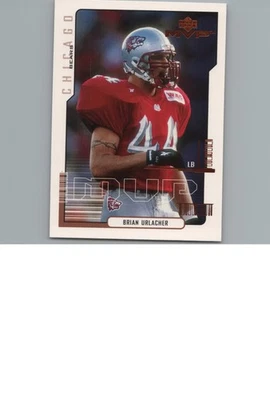 2000 Upper Deck MVP #192 Brian Urlacher - Image 1 of 2