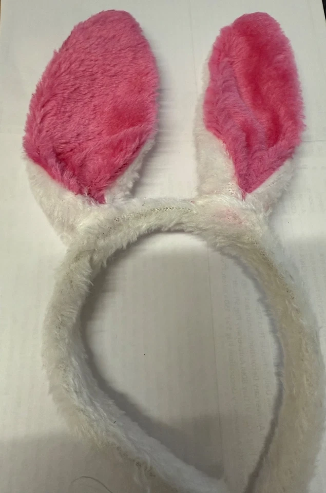 Bright Pink Bunny Ears Headband - Image 1 of 1
