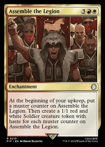 Assemble the Legion - Universes Beyond: Fallout #0210 MTG Magic The Gathering - Picture 1 of 1