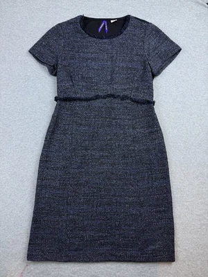 Vestido de tweed azul marino de maternidad línea A Seraphine para mujer talla 6 carrera Foto 1 de 4