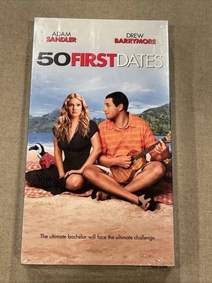 50 First Dates VHS Factory Sealed! Adam Sandler Drew Barrymore - Image 1 of 4