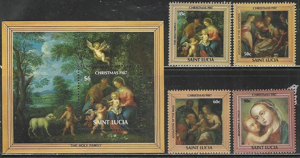 St Lucia Scott 897-901 MNH лот BDP35989 - Изображение 1 из 1