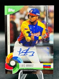 2023 Topps World Baseball Classic Global Stars - Autographs Luis Arraez #LA-A - Picture 1 of 3
