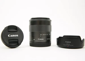 Canon EF-M Objektiv 18–55 mm f/3,5–5,6 IS STM Standard Zoom APS-C (schwarz) - Bild 1 von 7