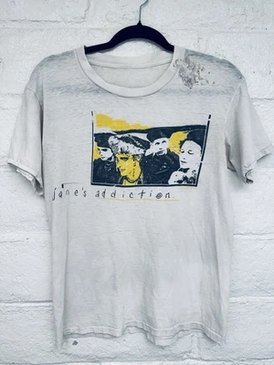 Raro JANES ADICTION Vintage Rock Band Años 90 Grunge Alt 1988 Hombre’s Mediano Foto 1 de 4