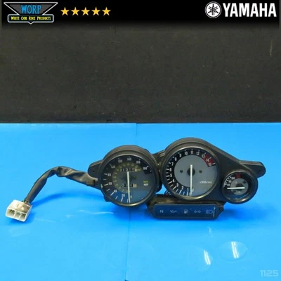 2002 YAMAHA YZF600R GAUGE CLUSTER SPEEDOMETER ODOMETER TACH 31K MILE ~ OEM 01-07 - Image 1 of 4