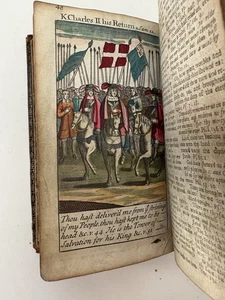 Book of Common Prayer Whole Book of Psalms Sternhold Hopkins 1710 Illustrated - Picture 1 of 24