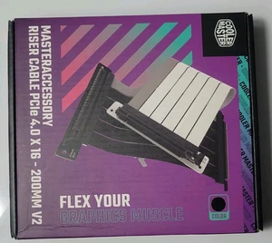 Cooler Master MasterAccessory Riser Kabel PCIe 4.0 x16 200mm V2 schwarz - Bild 1 von 4