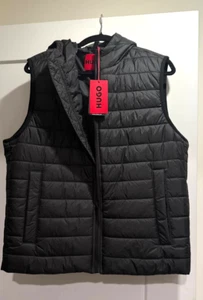 Hugo BossMen's Barvino2435 Slim-Fit Quilted Full-Zip Liner Vest Black Size M NWT - Picture 1 of 8