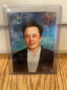 2022 Elon Musk Mowwow Media 13/100 Limited Edition #2 Signed By Artist. - Picture 1 of 4