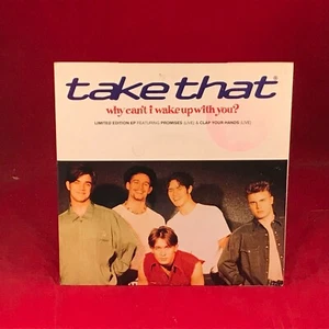 TAKE THAT Why Can't I Wake Up 1993 UK 7" vinyl single EXCELLENT CONDITION - Picture 1 of 3